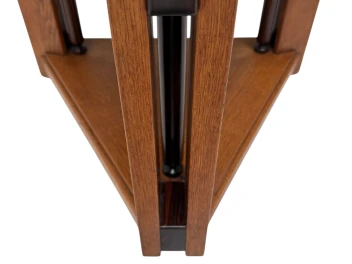Art Deco Modernist Triangular Side Table by Anton Lucas, 1920s